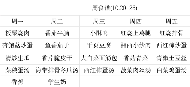 第八周食谱.bmp